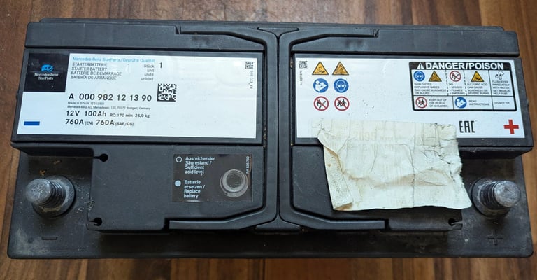 Mercedes car battery 