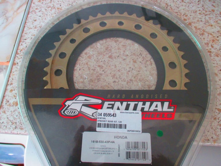 Rethal rear sprocket new. 
