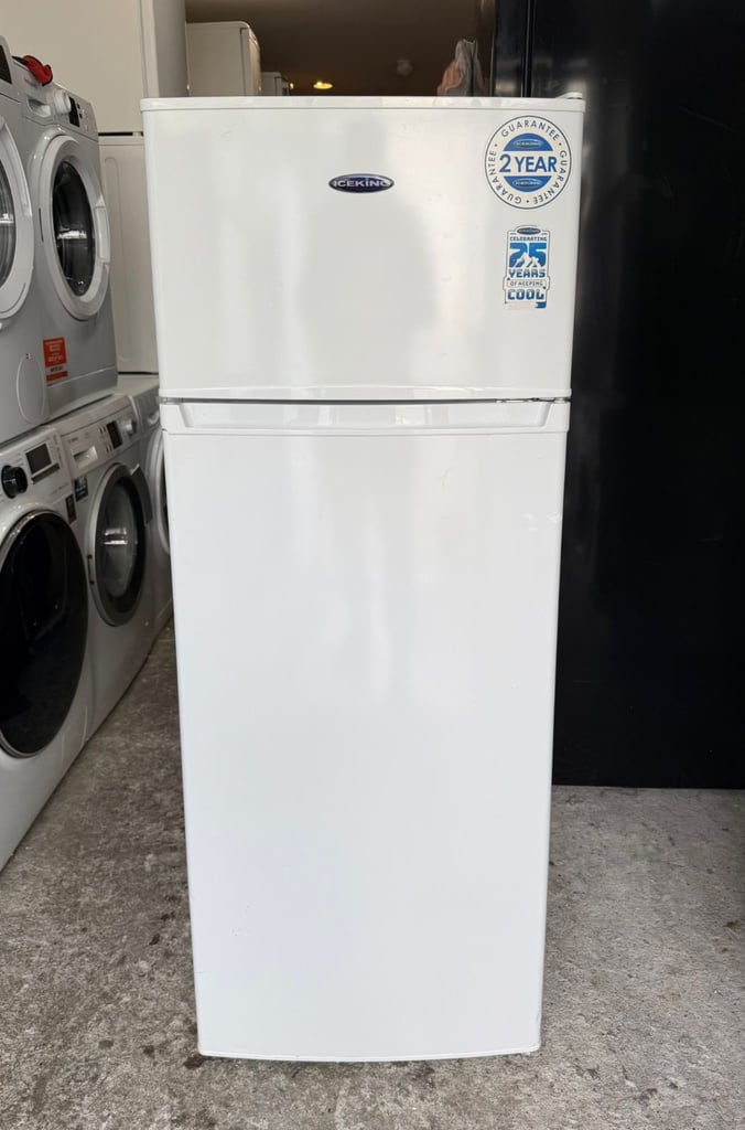 Iceking medium Fridge freezer With Free Delivery N Warranty 