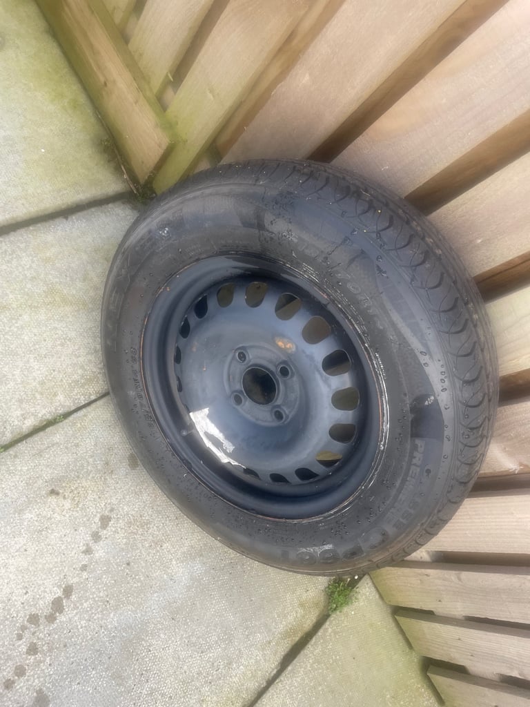 Spare corsa wheel 