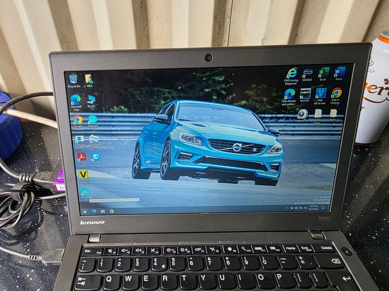 autocom with vci on lenovo i5 x240 laptop