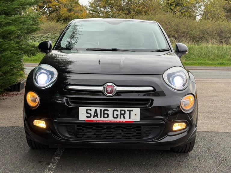 2016 Fiat 500X 1.6 MultiJetII Lounge Euro 6 (s/s) 5dr HATCHBACK Diesel Manual