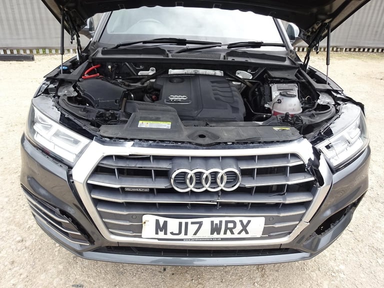 2017 17 REG AUDI Q5 S LINE TDI QUATTRO DIESEL AUTO DAMAGED REPAIRABLE SALVAGE