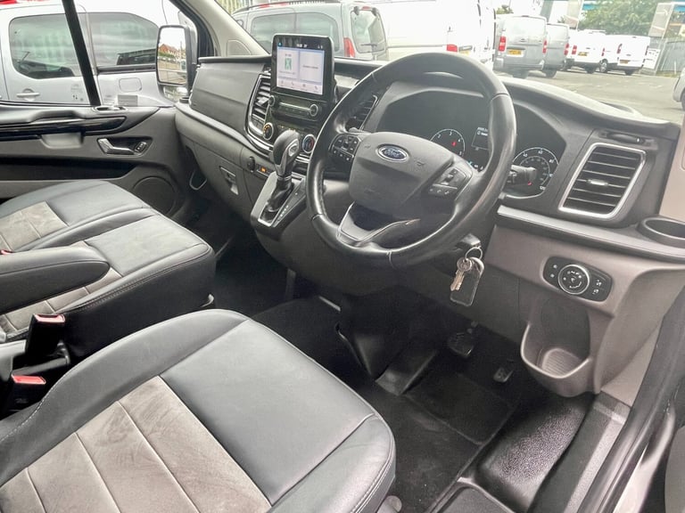 2022 Ford Transit Custom 2.0 EcoBlue 185ps Low Roof Sport Auto Camper with Pop Top PANEL VAN Dies...