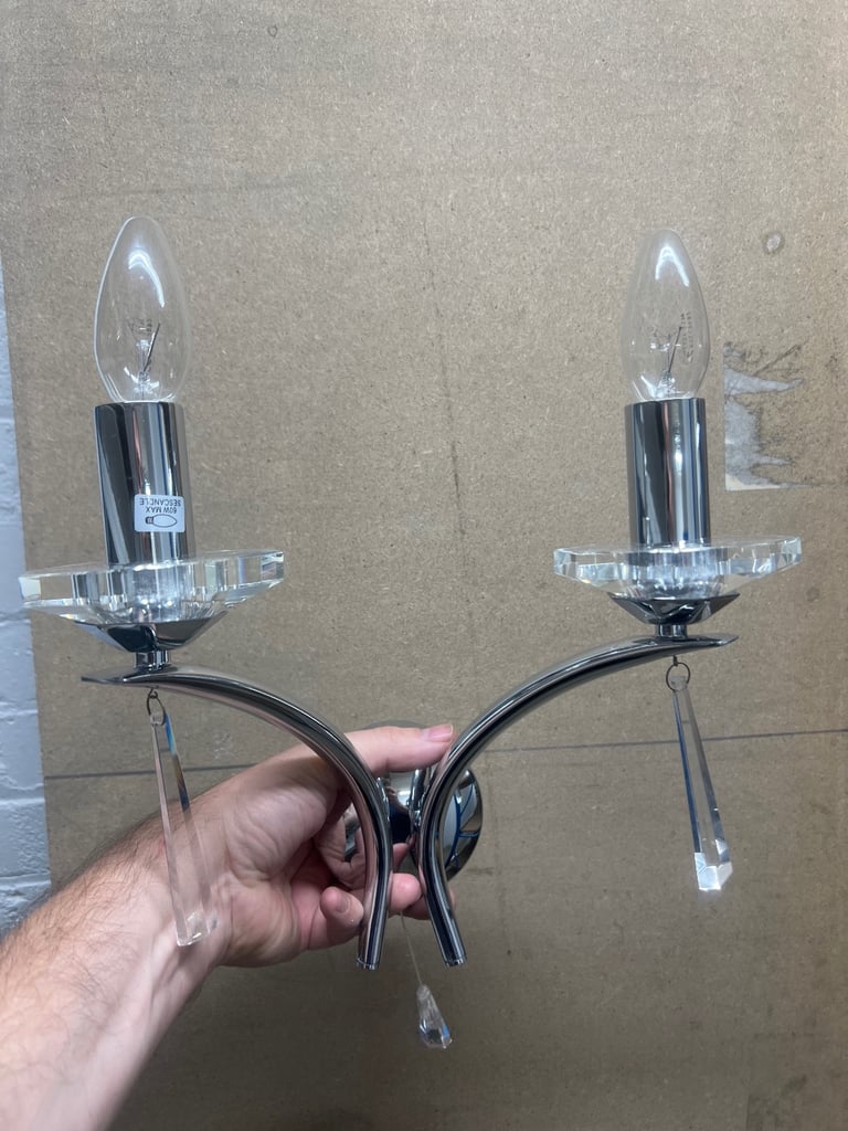 image for 15 off various Silver quality chrome lights 