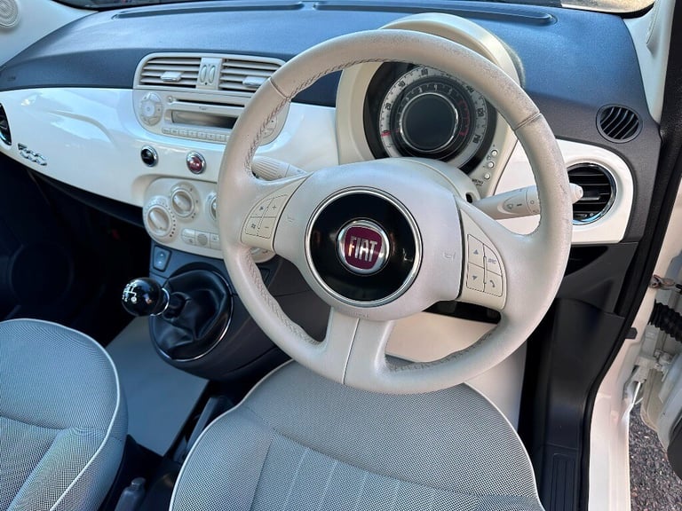 2013 Fiat 500 1.2 Lounge 3dr [Start Stop] HATCHBACK Petrol Manual