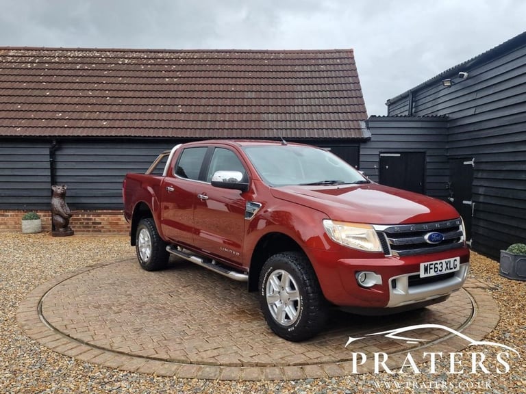 2013 Ford Ranger 2.2 TDCi Limited 1 Double Cab 4dr Diesel Manual 4WD Euro 5 (150 ps) PICKUP Diese...