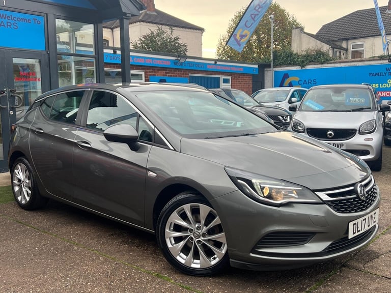 2017 Vauxhall Astra 1.4i Turbo Design Hatchback 5dr Petrol Manual Euro 6 (125 ps) HATCHBACK Petro...