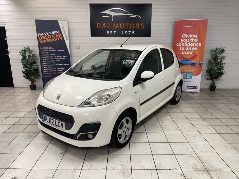 2012 Peugeot 107 1.0 Allure 5dr HATCHBACK Petrol Manual