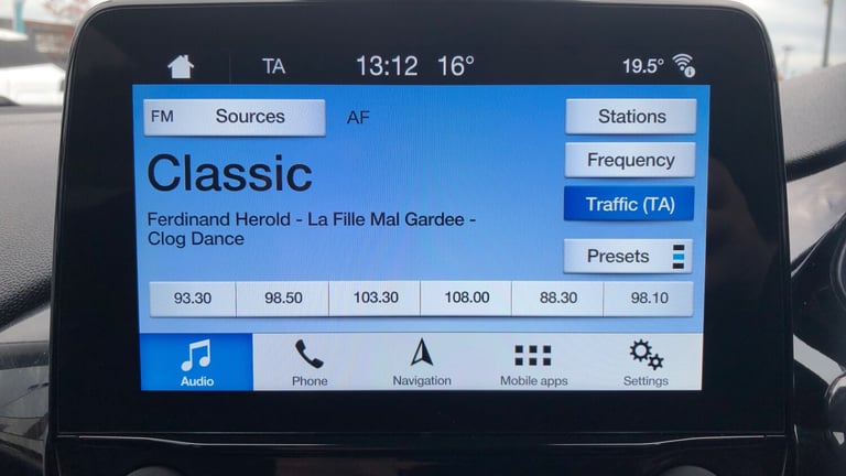 2017 Ford Fiesta 1.0T EcoBoost Titanium Hatchback 5dr Petrol Manual Euro 6 (s/s) (100 ps) Hatchba...