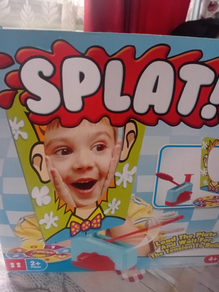 GIFT,GREAT CONDITION SPLAT GAME £1
