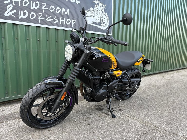 Royal Enfield GUERRILLA 450 Yellow and Black 2024 500 miles One Owner 