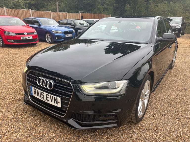 2015 Audi A4 2.0 TDI S line Multitronic Euro 6 (s/s) 4dr (Nav) SALOON Diesel Automatic