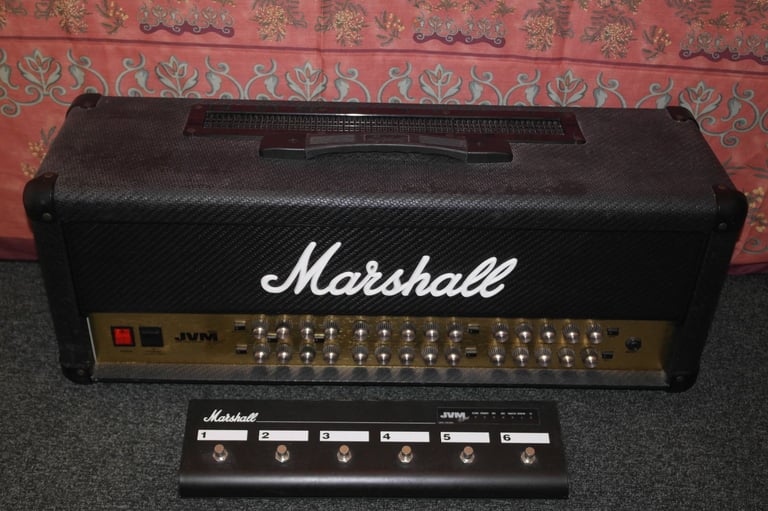 Marshall JVM 410HC Carbon Fibre Limited Edition 100 watt valve head