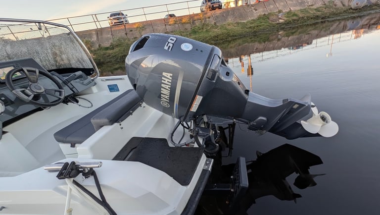 Yamarin 46C, Yamaha F50HETL, Extreme 750 trailer (complete package)