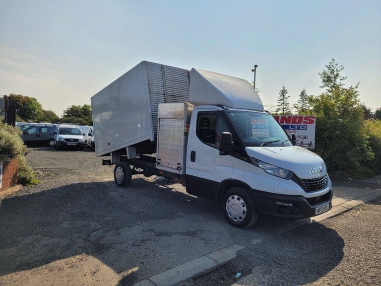 image for 2021 ON 21 PLATE IVECO DAILY 35S14 2300CC 135BHP LWB HIGHSIDE TIPPER PICKUP ULEZ