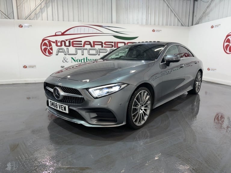 2018 Mercedes-Benz CLS 2.9 CLS400d AMG Line (Premium Plus) Coupe 4dr Diesel G-Tronic 4MATIC Euro ...