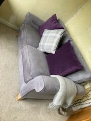 Grey 3 seater Couch