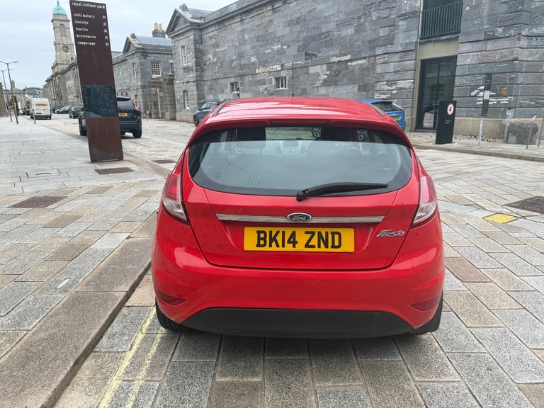 2014 Ford Fiesta 1.25 82 Zetec 3dr HATCHBACK Petrol Manual