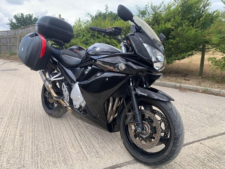 2007 SUZUKI GSF1250 SA K7 BANDIT GSF 125 ABS FULL LUGGAGE TOURER BLACK GSX1250
