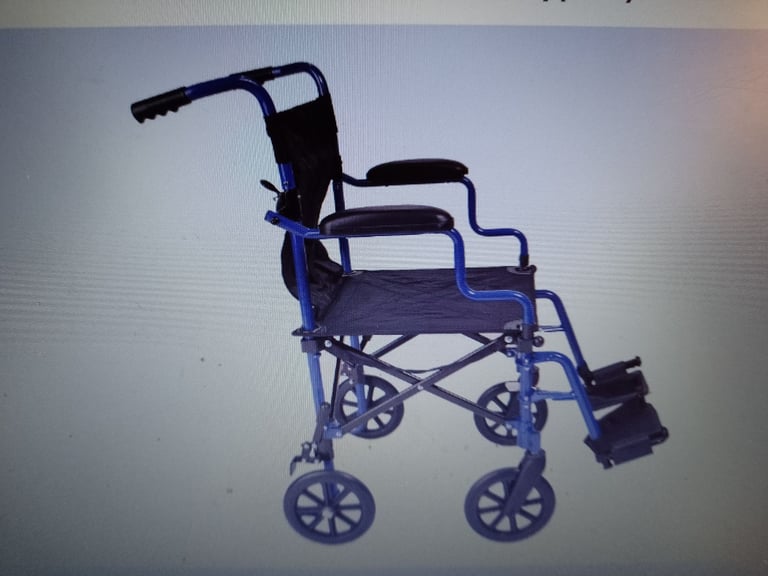 image for    NEW  folding portable lightweight wheelchair