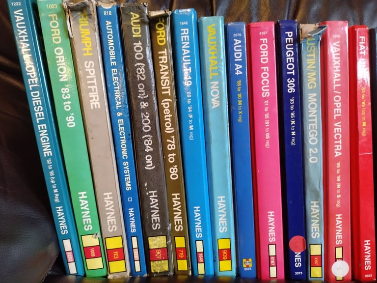 34 Haynes Manuals 