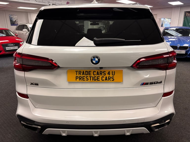 HUGE SPEC BMW X5 M50d XDRIVE QUAD TURBO DIESEL EURO 6 AUTO *WHITE PEARL*RARE X5