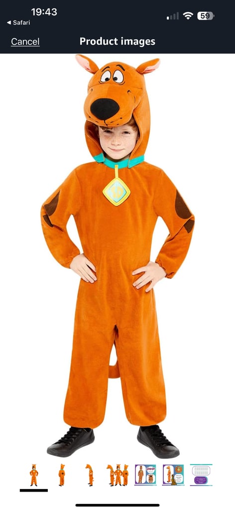 image for Scooby Doo costume - kids