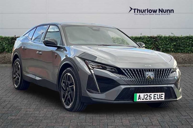 2025 Peugeot E-408 58kWh GT Fastback 5dr Electric Auto (210 ps) Hatchback Electric Automatic