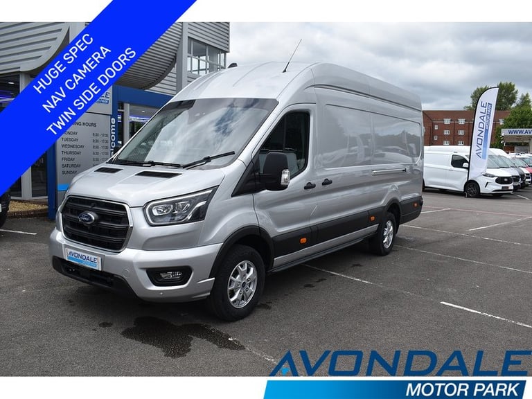 image for 2024 Ford Transit 350 EcoBlue Limited L4 H3 170 BHP XLWB JUMBO HIGH ROOF HUGE SPECIFICATION R Pan...