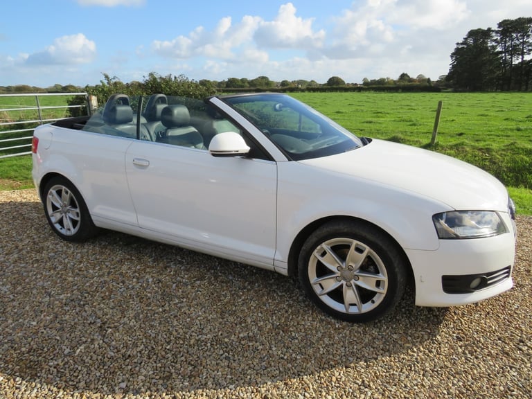 2010 Audi A3 2.0 TDI SPORT 2 DOOR STOP / START CONVERTIBLE Diesel Manual