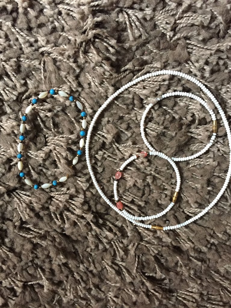 image for Coral Necklace & 2 Bracelets and 1 Shell Bracelet. 