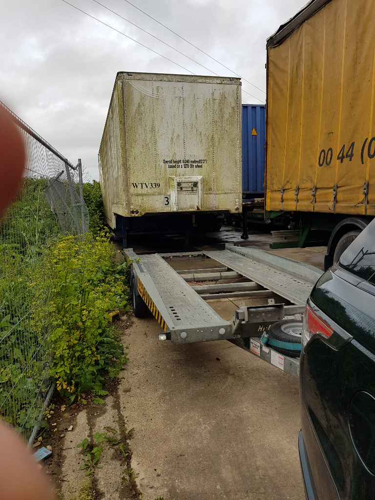 Brian James Hi max car transporter trailer