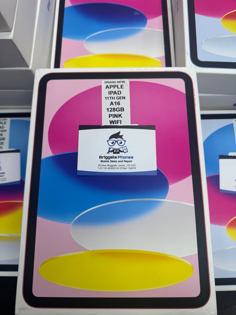 image for APPLE IPAD 11TH GENERATION A16 128GB PINK BRAND NEW SEALED 