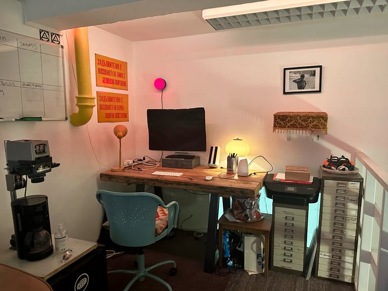 Work Space, Office, Artist Studio, Creative, Finsbury Park. ONE MONTH FREE RENT -  No VAT on rent