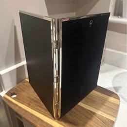 Large Jasper Conrad Twin Sided Hinge Photograph Frame