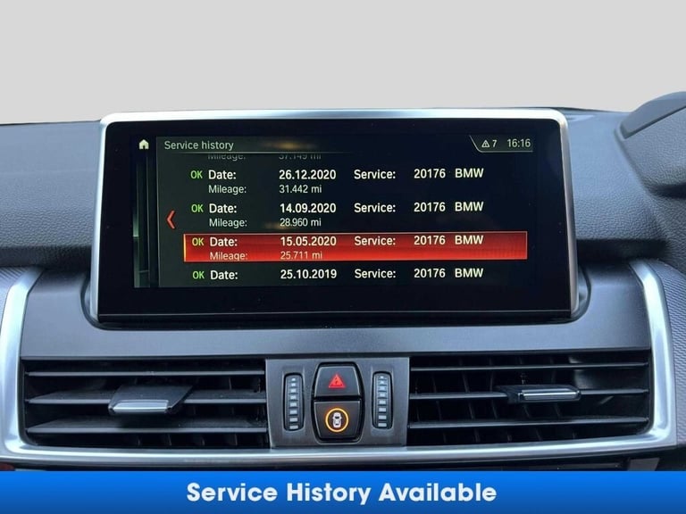 2017 BMW 2 Series Gran Tourer  2.0 218d M Sport Auto Euro 6 (s/s) 5dr MPV Diesel Automatic