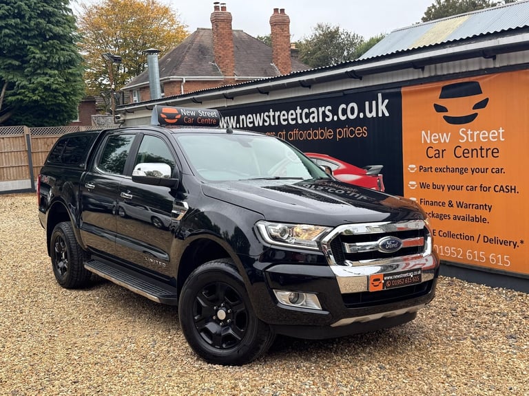 2018 Ford Ranger 2.2 TDCi Limited Super Cab Pickup 4WD Euro 5 4dr PICK UP Diesel Manual