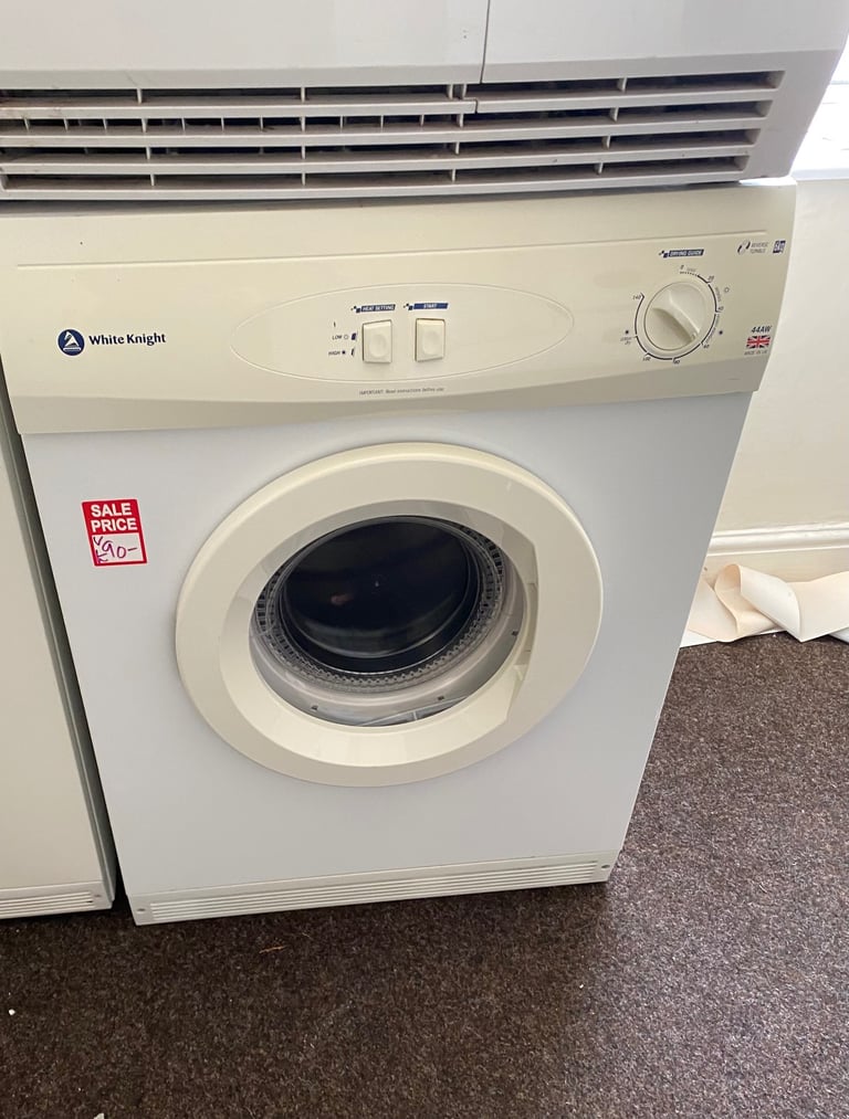 image for ☎️WHITE KNIGHT 2 BUTTON FUNCTION VENTED TUMBLE DRYER 