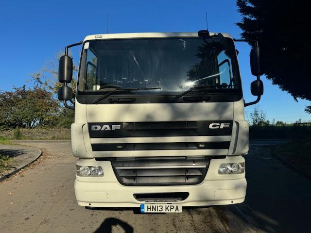 2013 DAF CF 65.220 sleeper Eurovac 1000 deep lift high volume combination tanker