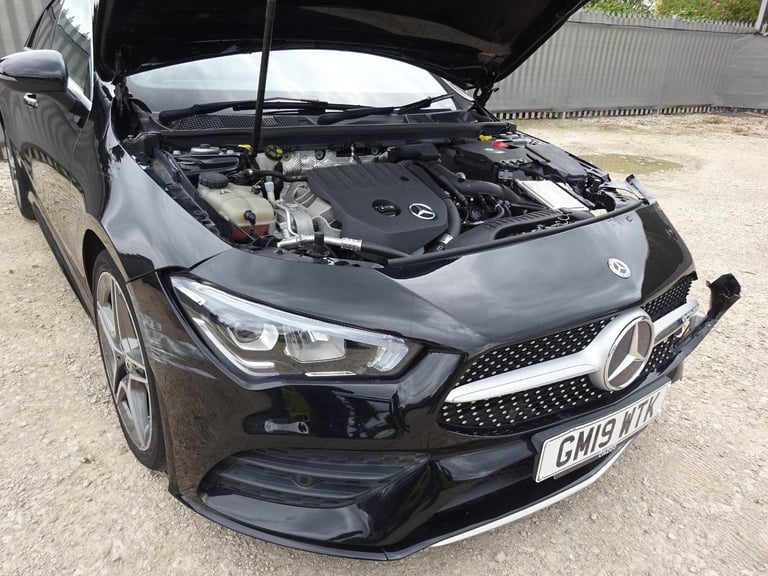 2019 19 REG MERCEDES BENZ CLA 180 AMG LINE AUTO DAMAGED REPAIRABLE SALVAGE