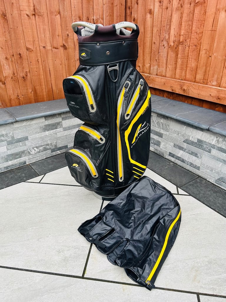 * SOLD * POWAKADDY DRI EDITION waterproof TROLLEY / CART GOLF BAG.