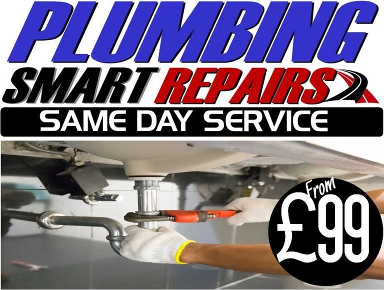 £99 SMART PLUMBING REPAIRS BLOCKED DRAINS CLAPHAM PLUMBER EMERGENCY SW4 PIPE LEAKS BATH SINK TOILET