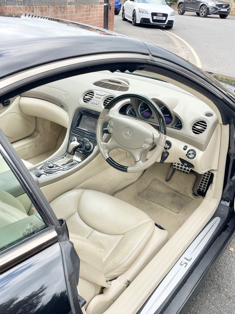 2003 Mercedes Benz SL500 V8 Convertible Hard Top,HPi Clear,45k Miles only 
