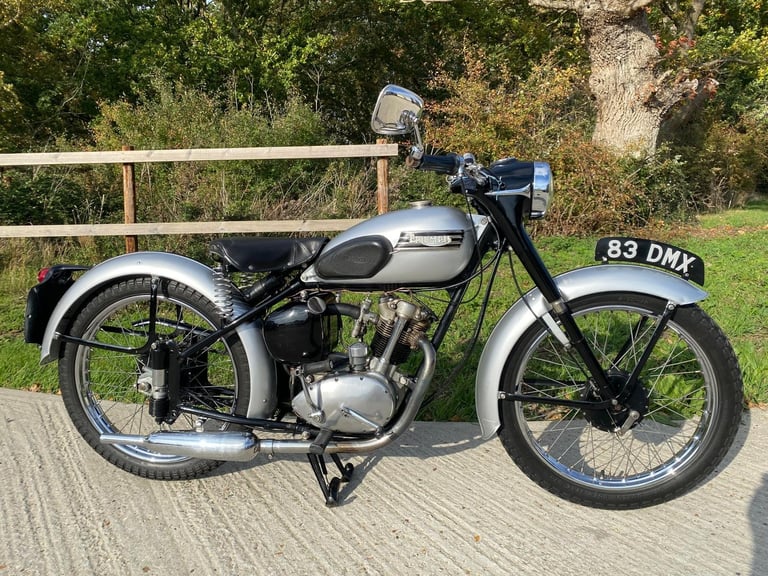 image for TRIUMPH TIGER CUB 200, 1955, PLUNGER, GOOD LOOKING LIGHTWEIGHT CLASSIC, 