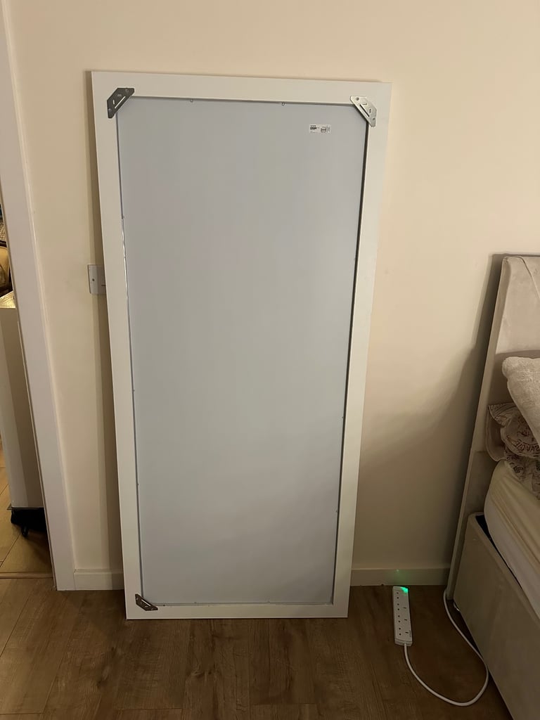 IKEA White Long Mirror 