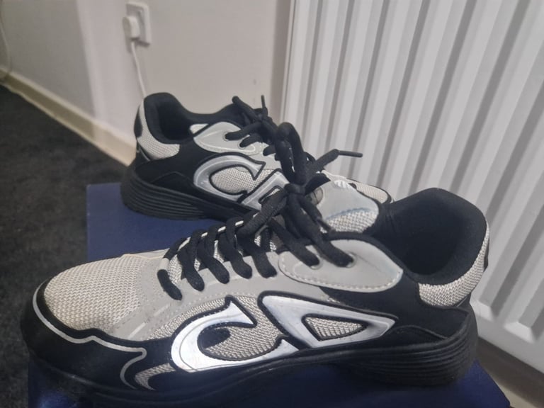Dior b30 mens trainers in grey and black size 7