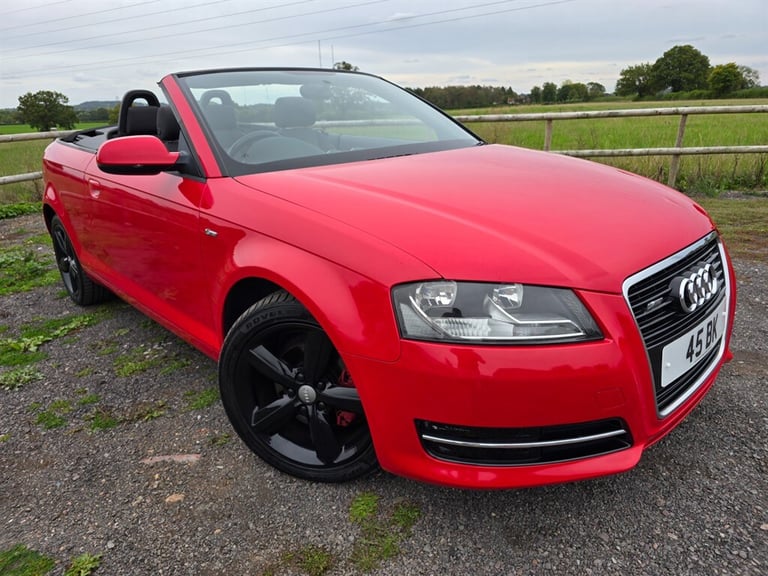 2010 Audi A3 1.8T FSI Technik 2dr S Tronic CONVERTIBLE PETROL Semi Automatic