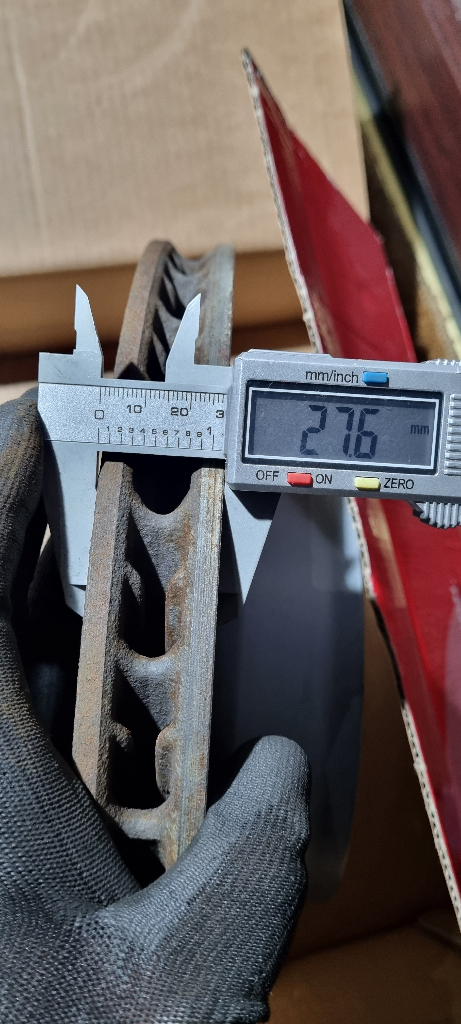 Porsche 996 textar rear brake discs and pads 