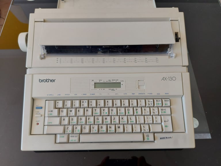 Brother Electronic Typewriter